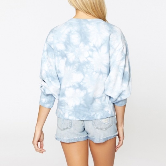 $79 SANCTUARY Nolita Tie-Dye Cotton Sweatshirt - Picture 7 of 8